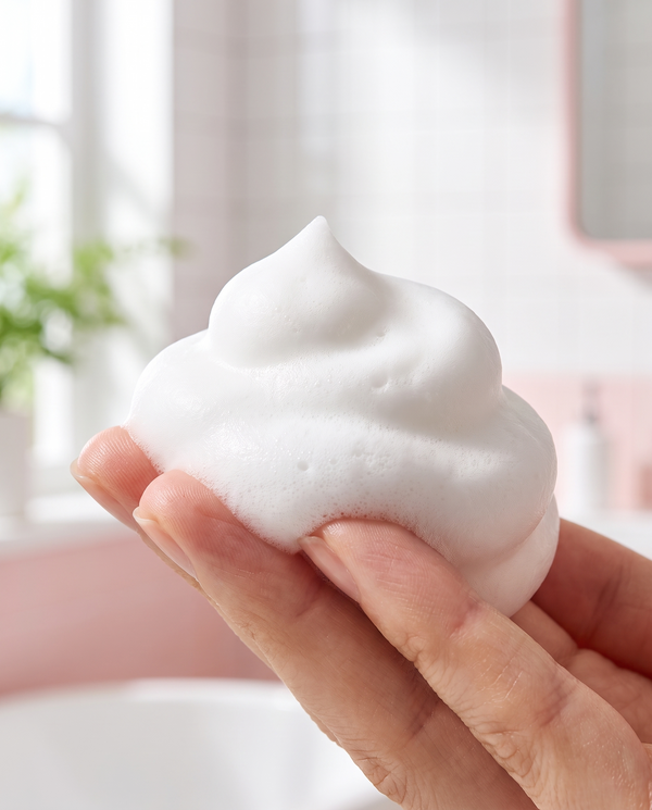 Rich, creamy foam